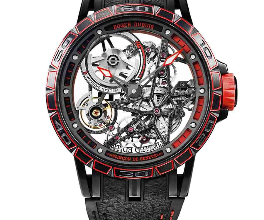 ROGER DUBUIS Excalibur Spider Pirelli-Automatic Skeleton