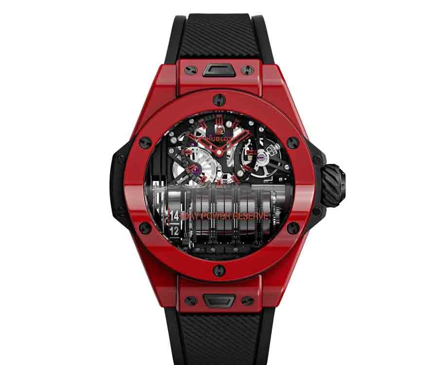 HUBLOT Big Bang MP-11 魔力紅陶瓷腕錶