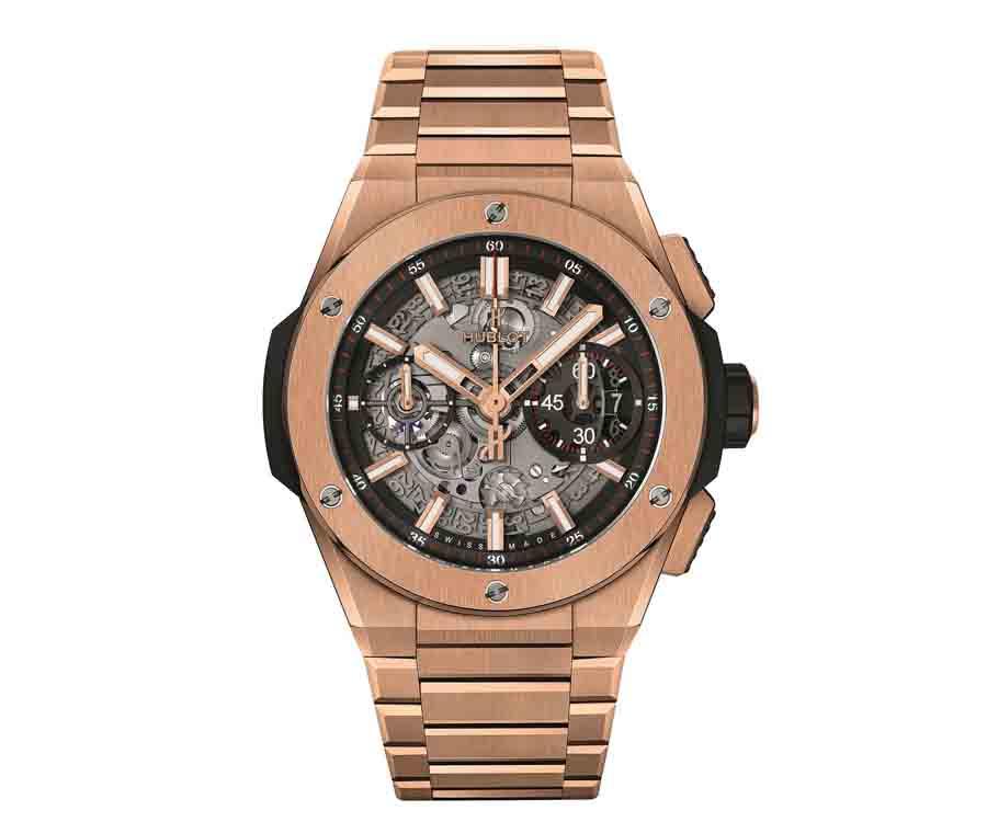 HUBLOT Big Bang Integral 計時碼錶皇金款