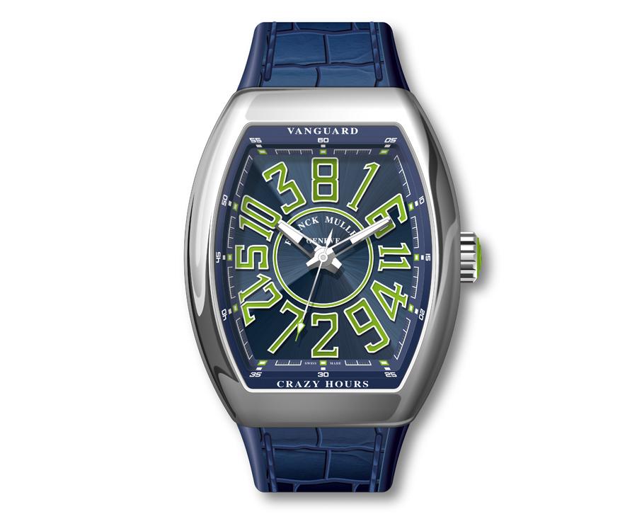 FRANCK MULLER Vanguard Crazy Hours亞洲特別版腕錶