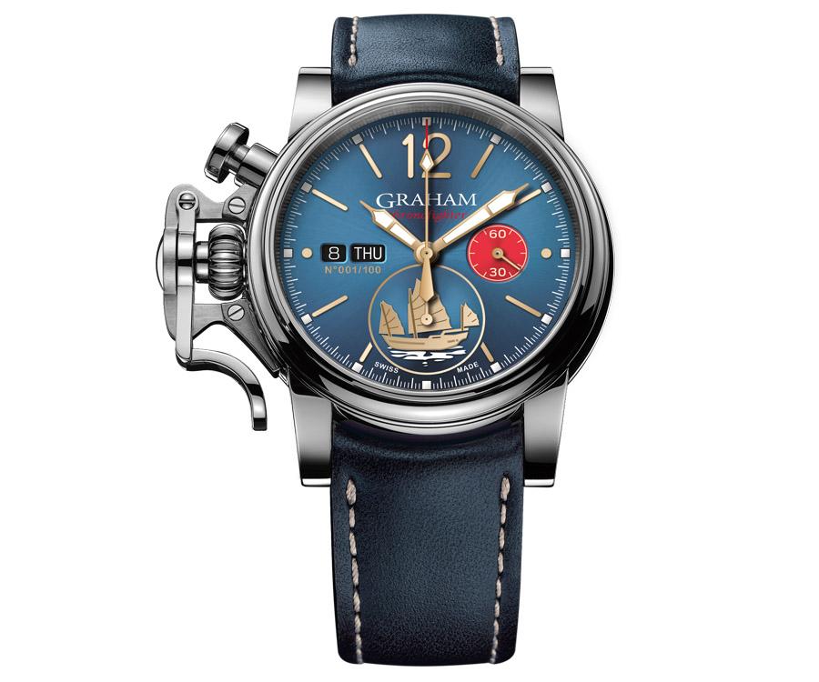 GRAHAM格林漢Chronofighter Vintage Golden Junk
