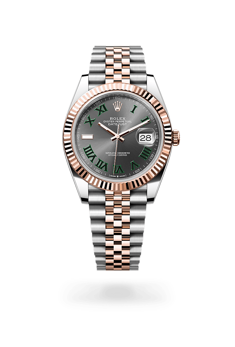 Rolex Datejust 41腕錶永恒玫瑰金鋼(蠔式鋼與永恒玫瑰金的組合)款,M126331-0016 - 永新鐘錶