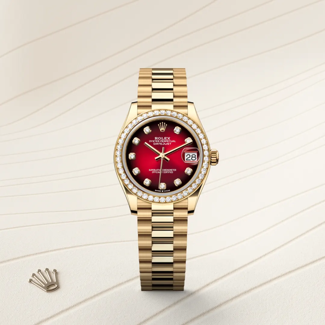 Rolex Datejust 31腕錶18K黃金款,M278288RBR-0041 | 永新鐘錶