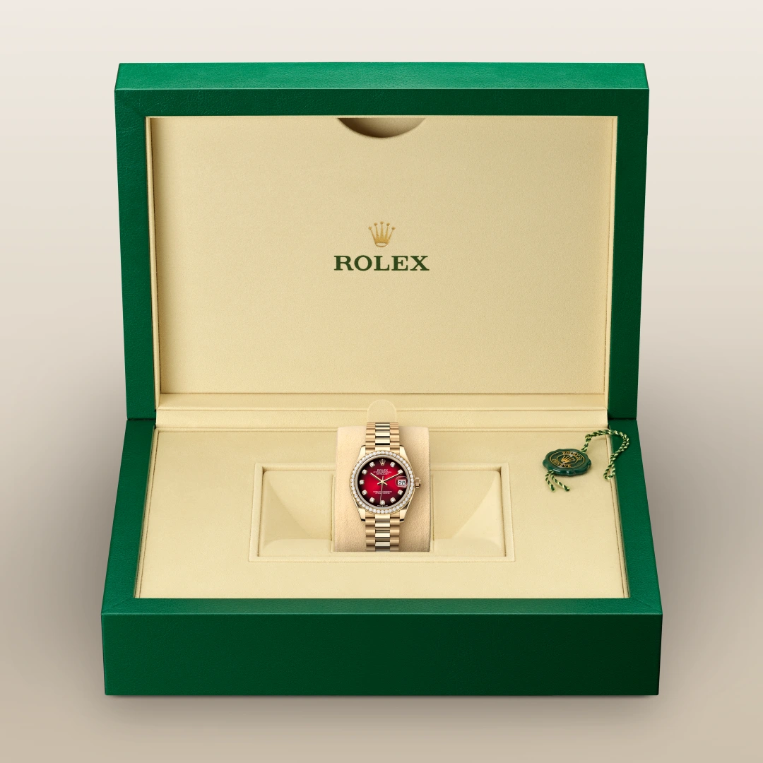 Rolex Datejust 31腕錶18K黃金款,M278288RBR-0041 | 永新鐘錶