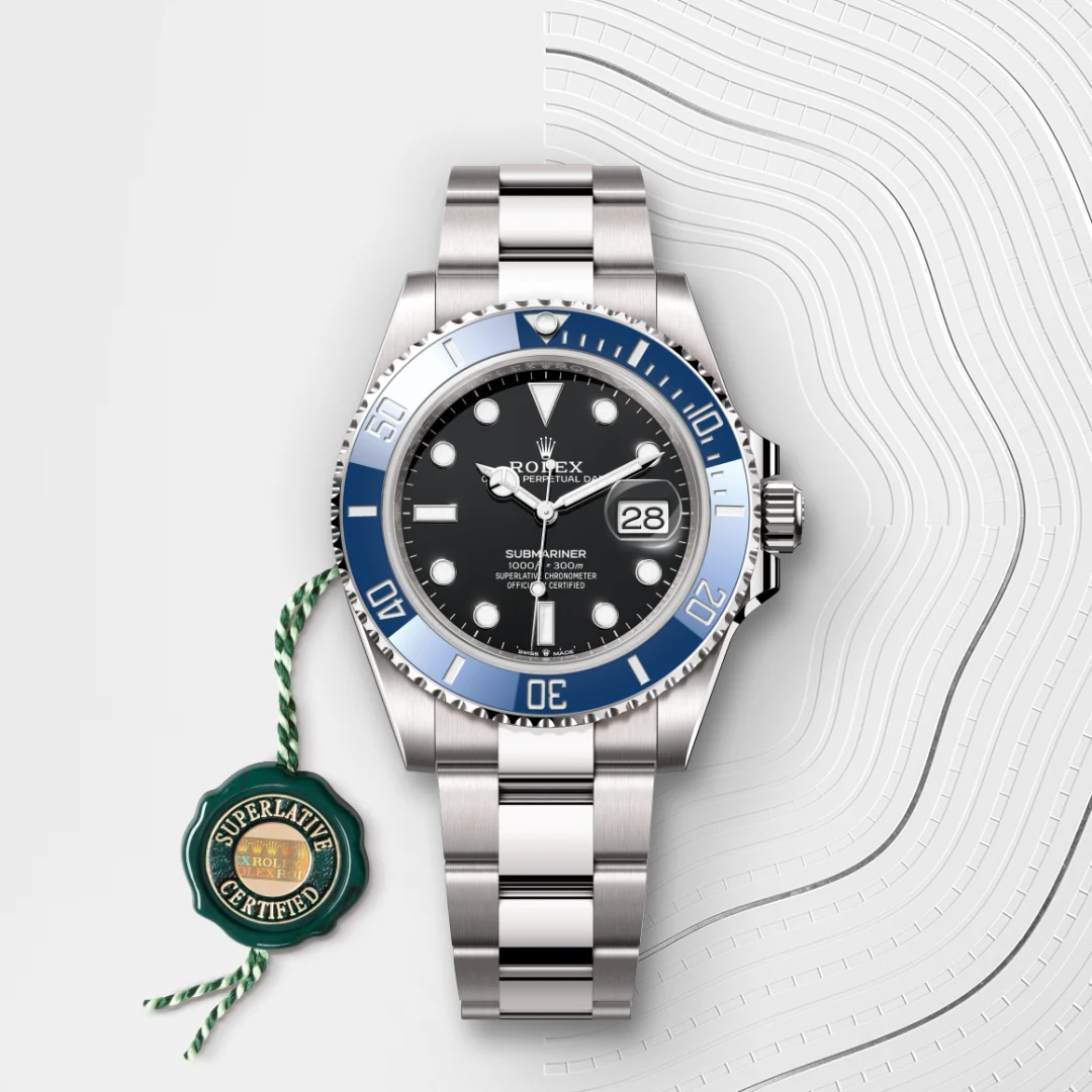 Rolex Submariner Date腕錶18K白色黃金款，M126619LB-0003 | 永新鐘錶