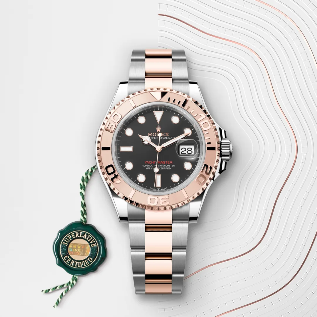 Rolex Yacht-Master 40腕錶永恒玫瑰金鋼(蠔式鋼與永恒玫瑰金的組合)款,M126621-0002 | 永新鐘錶