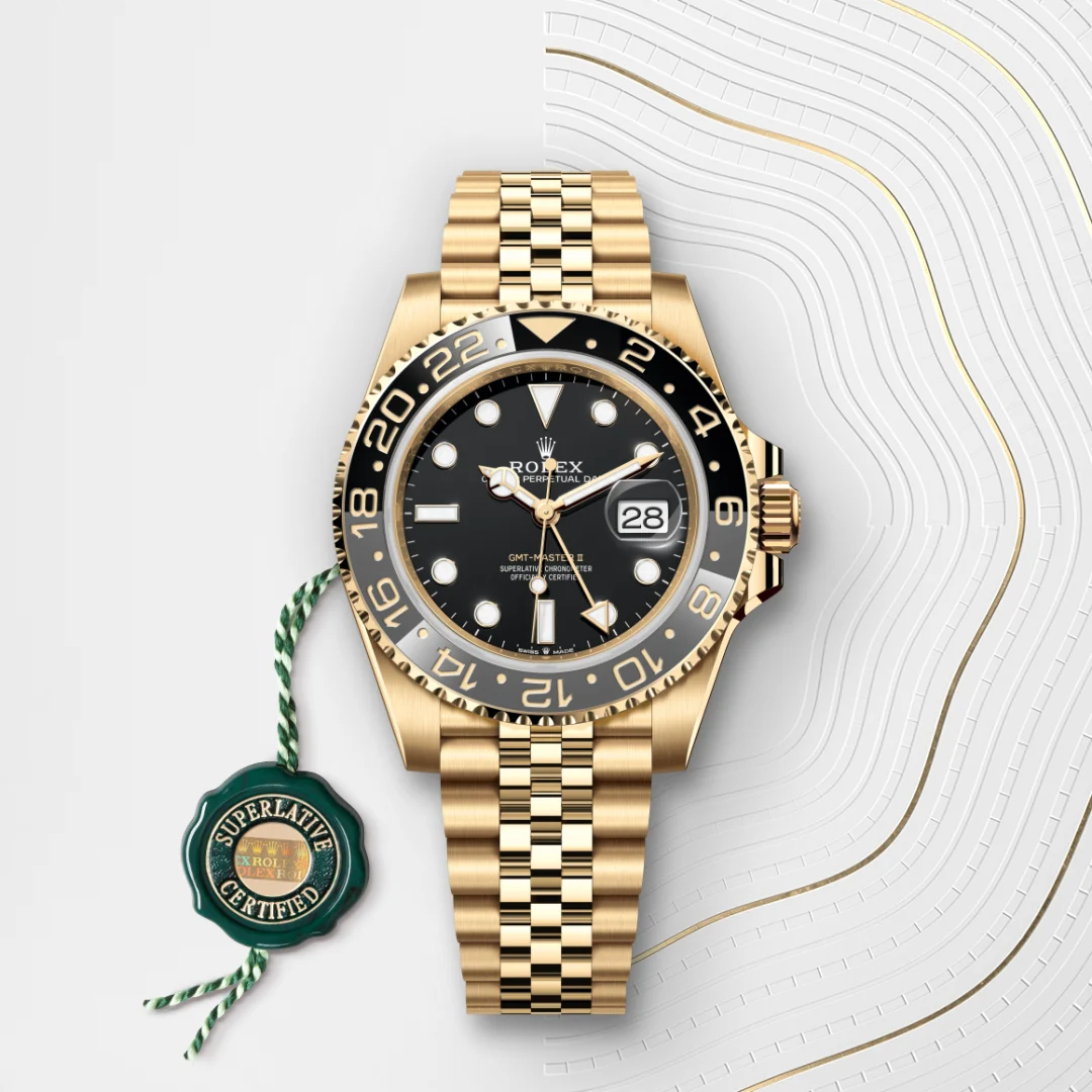 Rolex GMT-Master II腕錶18K黃金款,M126718GRNR-0001 | 永新鐘錶