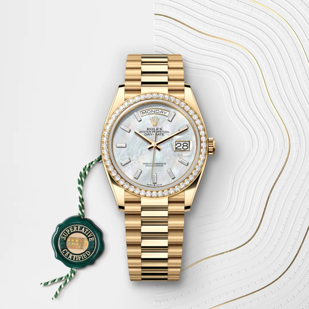 Rolex Day-Date 36腕錶18K黃金款,M128348RBR-0070 | 永新鐘錶