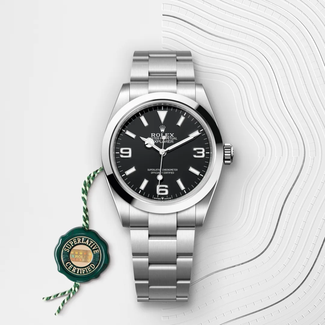 Rolex Explorer 40腕錶蠔式鋼款，M224270-0001 | 永新鐘錶