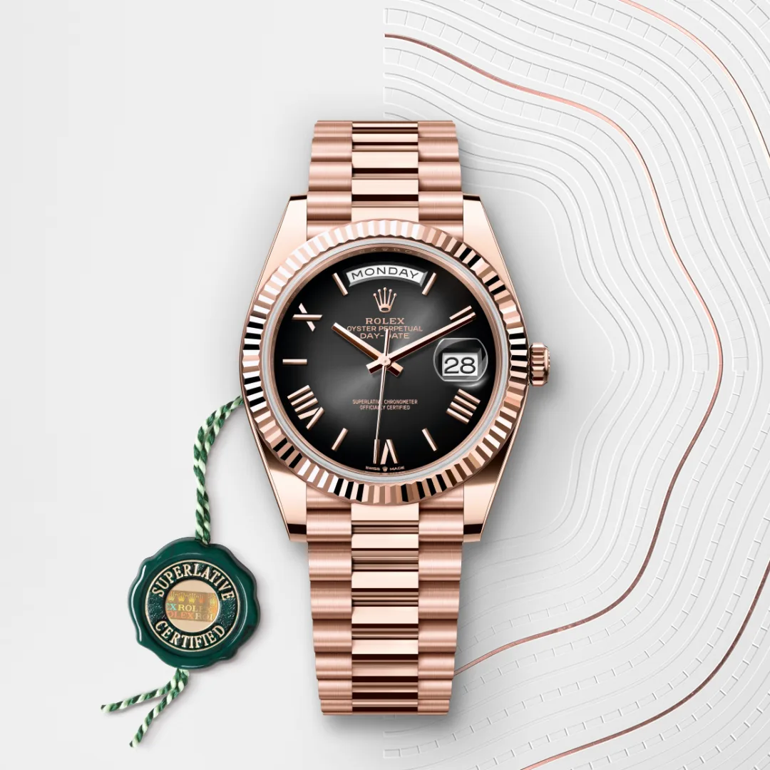 Rolex Day-Date 40腕錶18K永恒玫瑰金款,M228235-0055 | 永新鐘錶