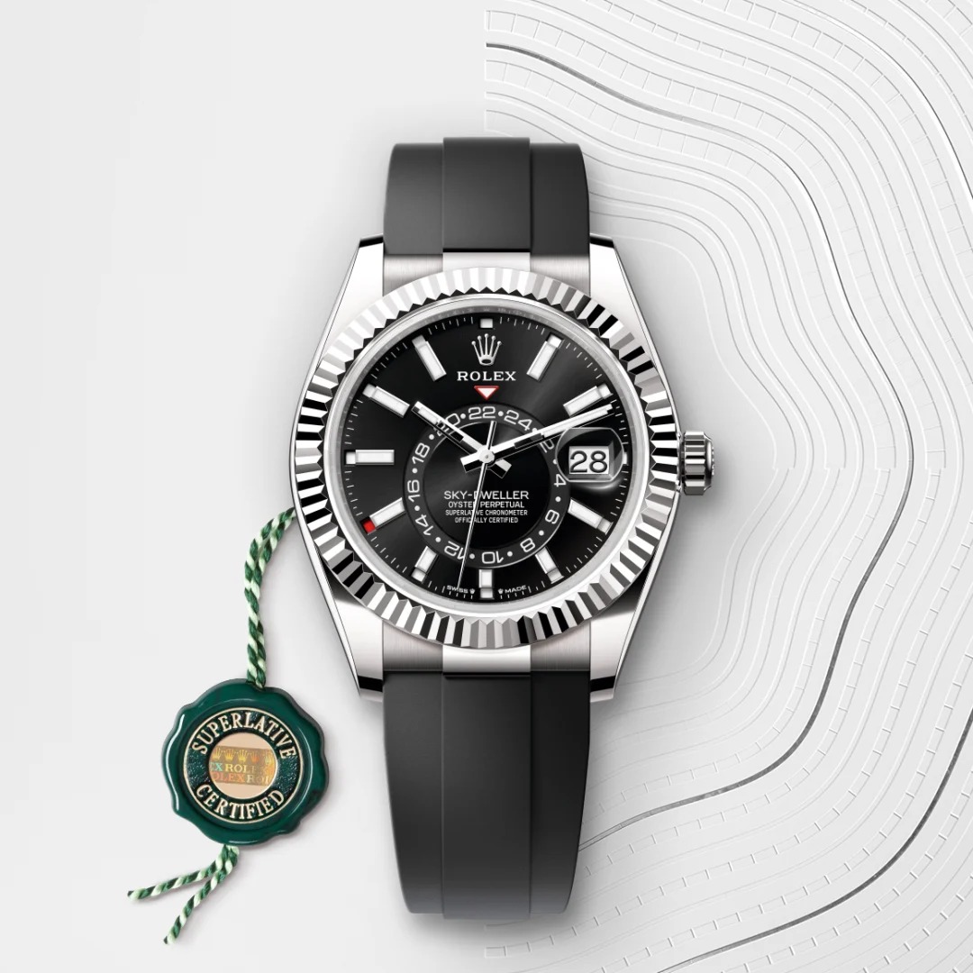 Rolex Sky-Dweller腕錶18K白色黃金款,M336239-0002 | 永新鐘錶