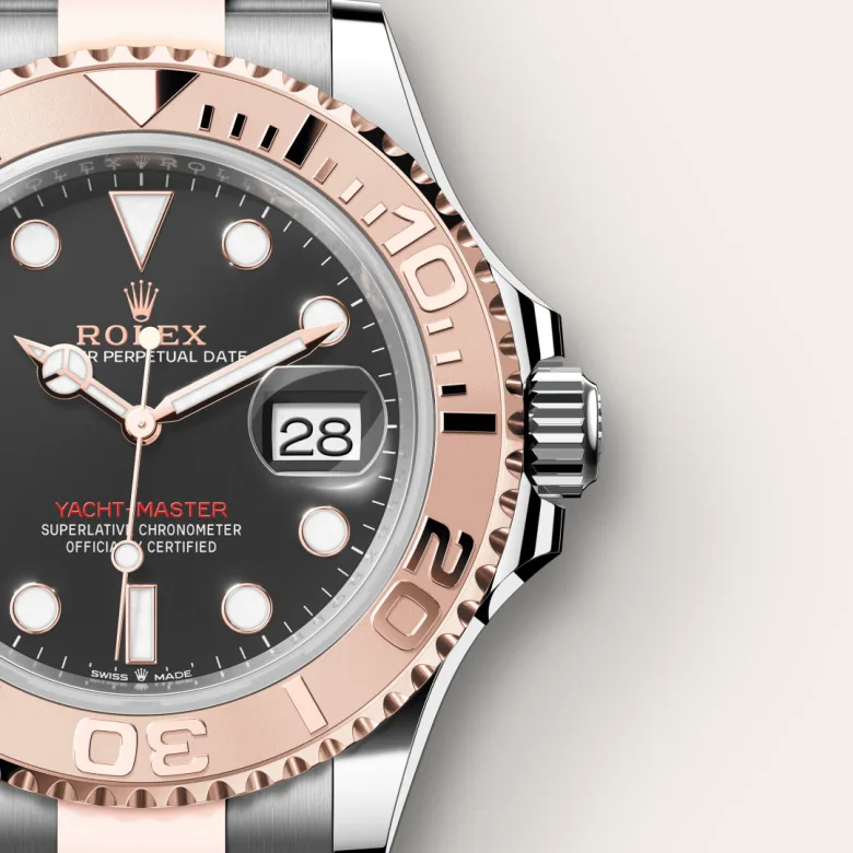 Rolex Yacht-Master 40腕錶永恒玫瑰金鋼(蠔式鋼與永恒玫瑰金的組合)款,M126621-0002 | 永新鐘錶