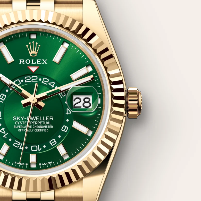 Rolex Sky-Dweller腕錶18K黃金款，M336938-0008 | 永新鐘錶
