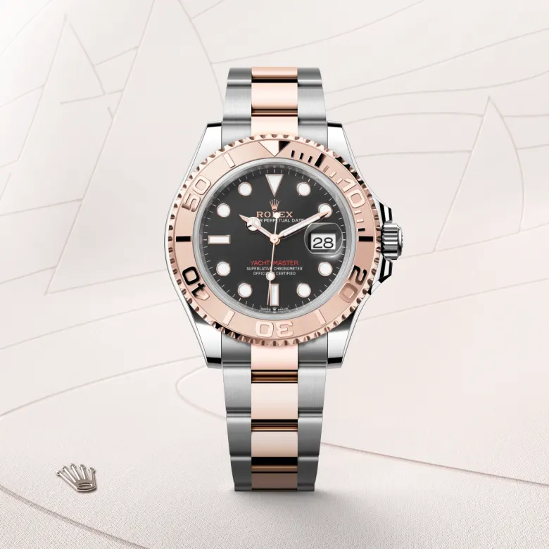Rolex Yacht-Master 40腕錶永恒玫瑰金鋼(蠔式鋼與永恒玫瑰金的組合)款,M126621-0002 | 永新鐘錶