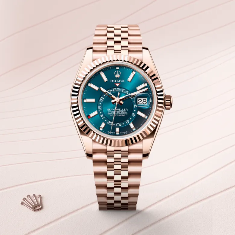 Rolex Sky-Dweller腕錶18K永恒玫瑰金款，M336935-0005 | 永新鐘錶