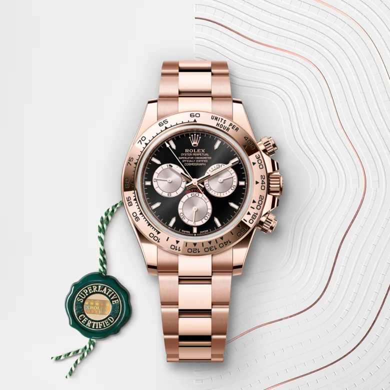 Rolex Cosmograph Daytona腕錶18K永恒玫瑰金款,M126505-0001 | 永新鐘錶