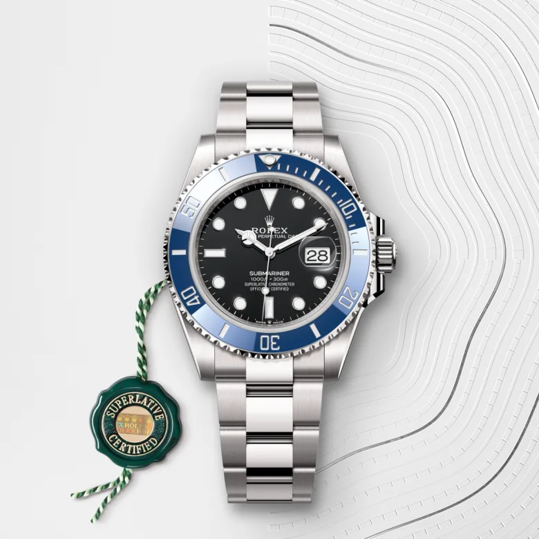 Rolex Submariner Date腕錶18K白色黃金款，M126619LB-0003 | 永新鐘錶
