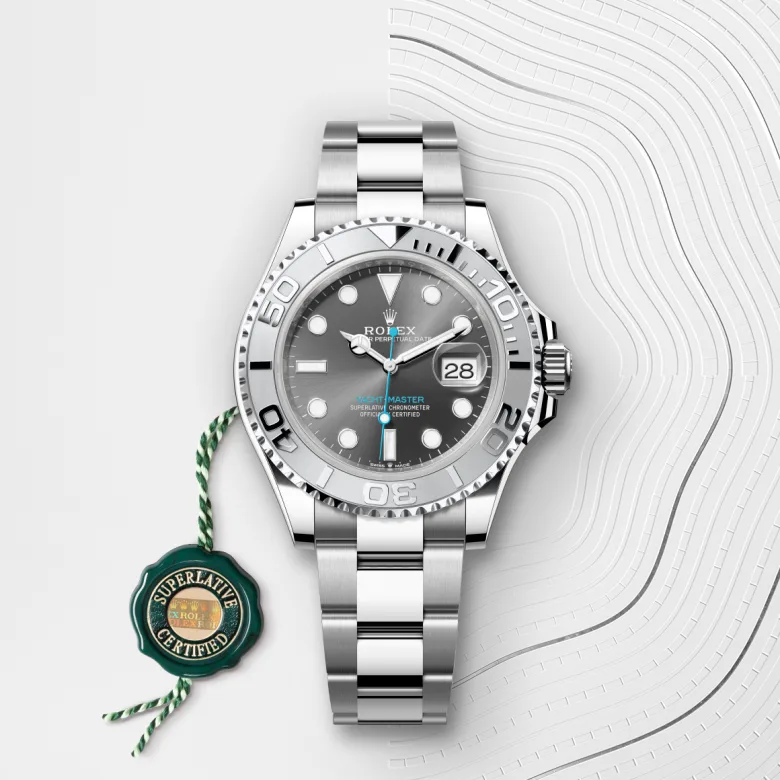 Rolex Yacht-Master 40腕錶鉑金鋼(蠔式鋼與鉑金的組合)款,M126622-0001 | 永新鐘錶