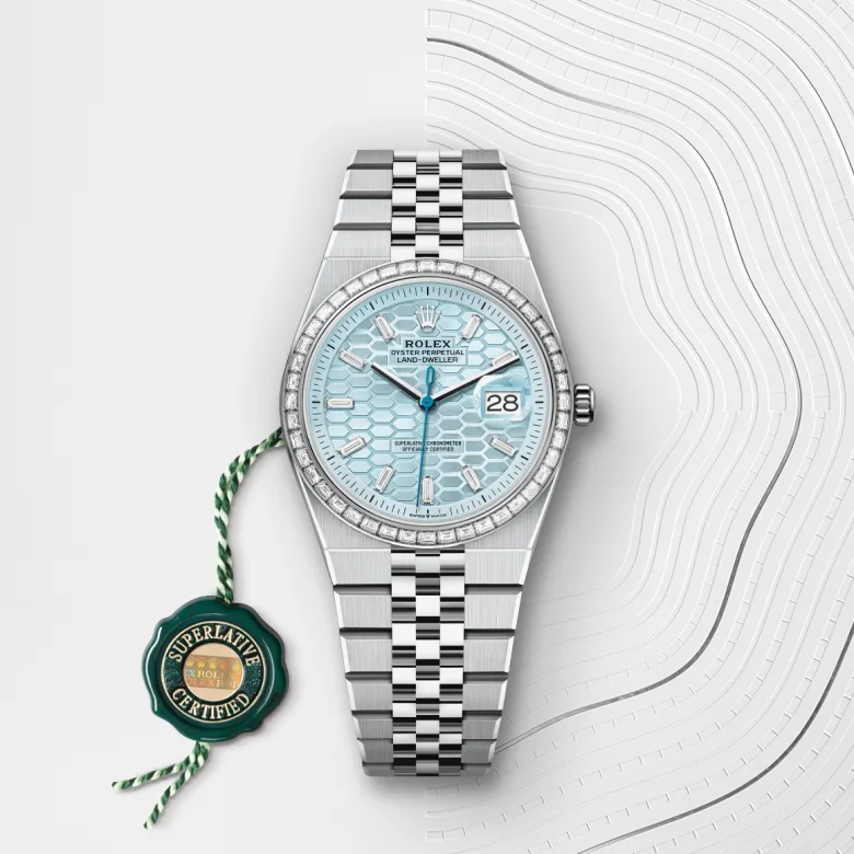Rolex Land-Dweller 36腕錶鉑金款,M127286TBR-0001 | 永新鐘錶