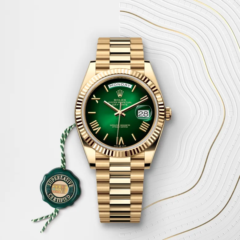 Rolex Day-Date 40腕錶18K黃金款,M228238-0069 | 永新鐘錶