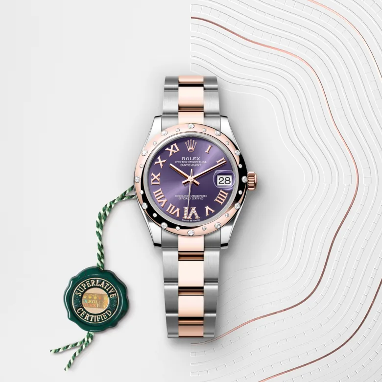 Rolex Datejust 31腕錶永恒玫瑰金鋼(蠔式鋼與永恒玫瑰金的組合)款,M278341RBR-0019 | 永新鐘錶