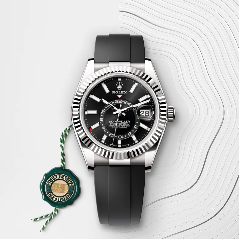 Rolex Sky-Dweller腕錶18K白色黃金款,M336239-0002 | 永新鐘錶