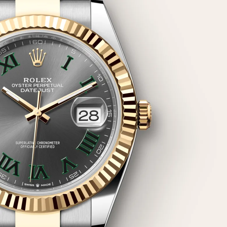 Rolex Datejust 41腕錶黃金鋼(蠔式鋼與黃金的組合)款,M126333-0019 | 永新鐘錶