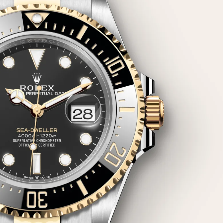 Rolex Sea-Dweller腕錶黃金鋼(蠔式鋼與黃金的組合)款,M126603-0001 | 永新鐘錶