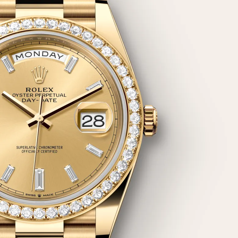 Rolex Day-Date 40腕錶18K黃金款,M228348RBR-0002 | 永新鐘錶
