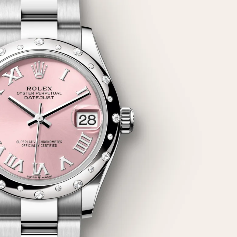 Rolex Datejust 31腕錶白色黃金鋼(蠔式鋼與白色黃金的組合)款,M278344RBR-0021 | 永新鐘錶