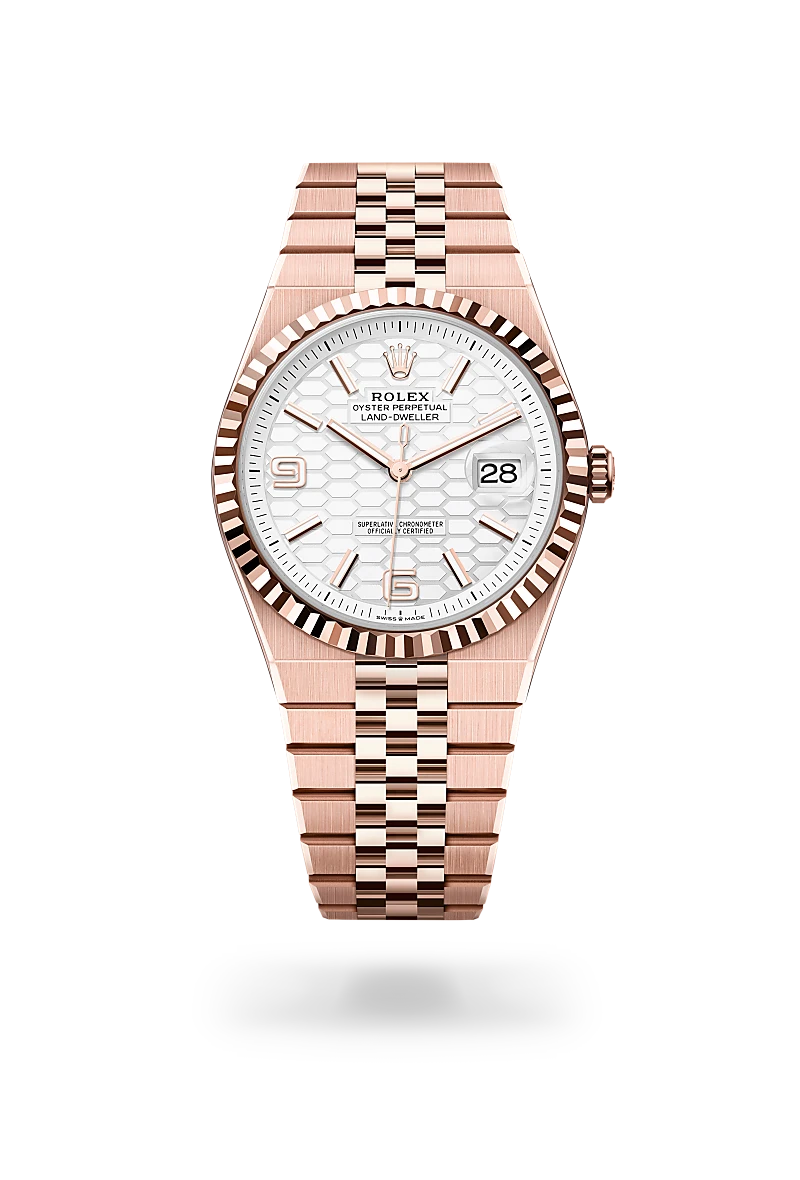 Rolex Land-Dweller 40腕錶18K永恒玫瑰金款,M127335-0001 | 永新鐘錶
