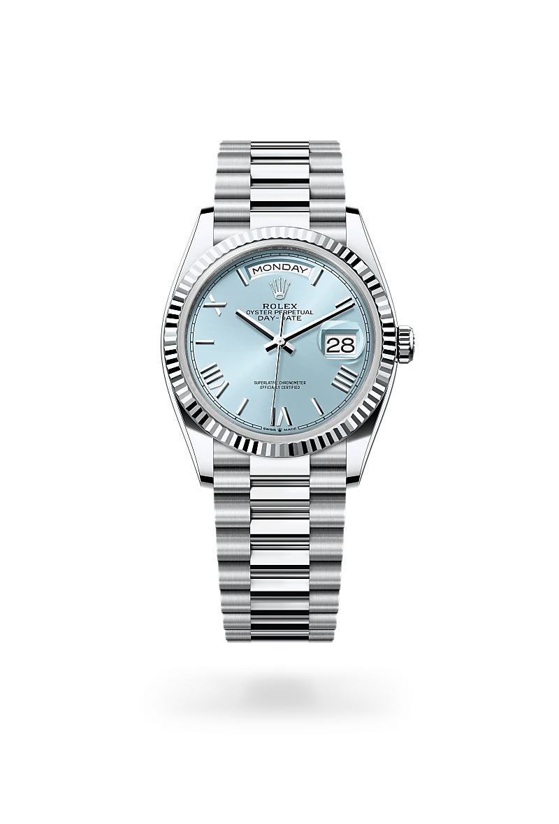 Rolex Day-Date 36 腕錶 蠔式,36毫米,鉑金,M128236-0018 | 永新鐘錶