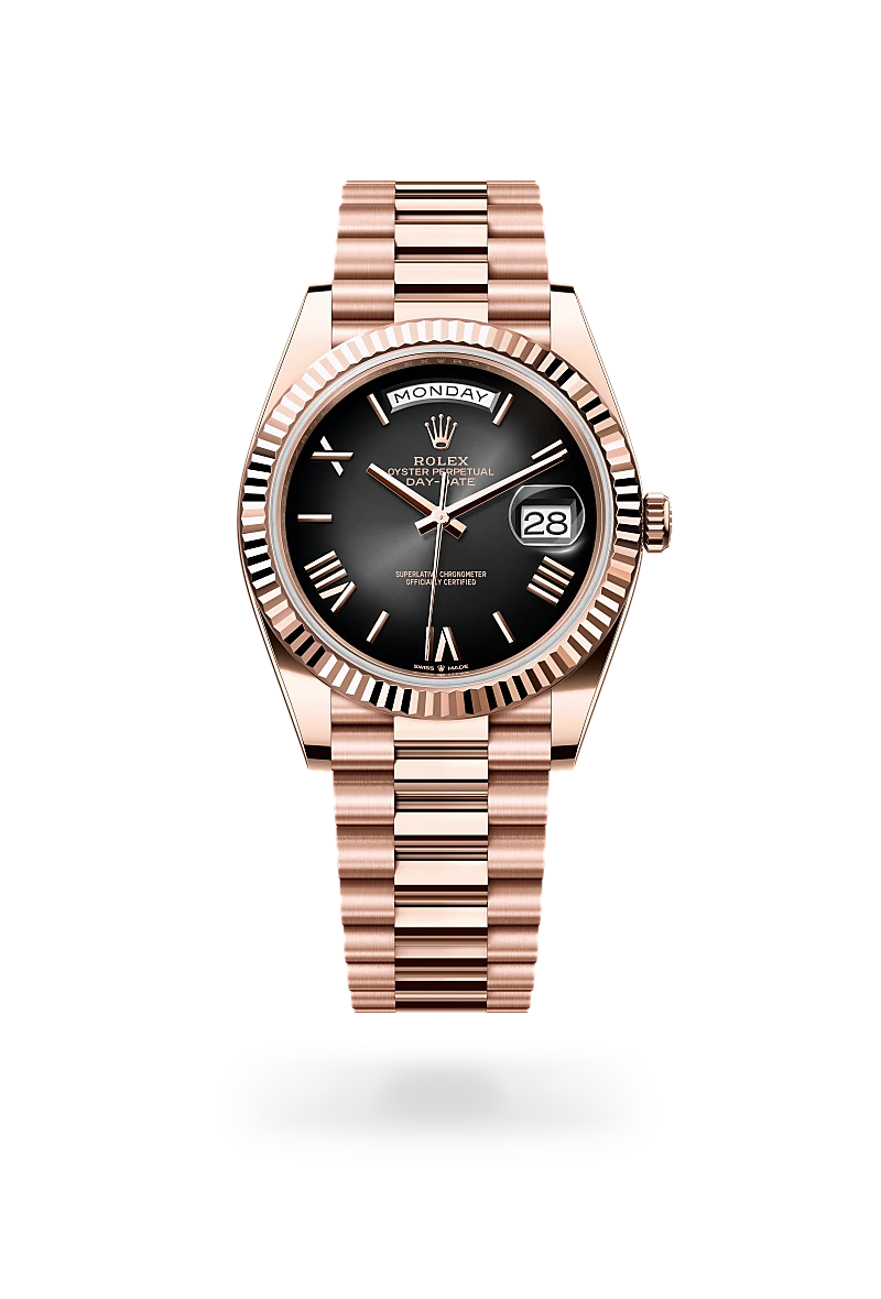 Rolex Day-Date 40 腕錶 蠔式,40毫米,永恒玫瑰金,M228235-0055 | 永新鐘錶