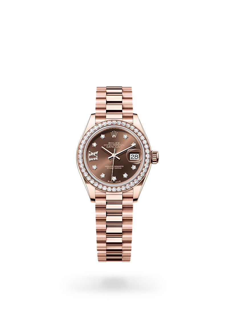 Rolex Lady-Datejust腕錶18K永恒玫瑰金款,M279135RBR-0001 | 永新鐘錶