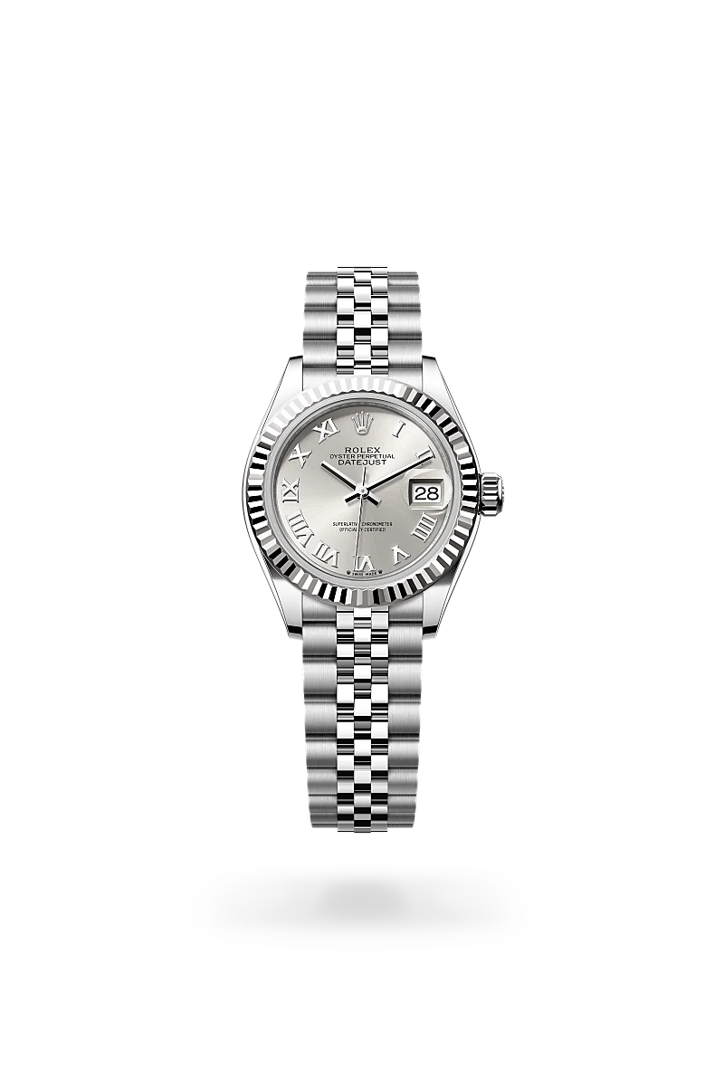 Rolex Lady-Datejust腕錶白色黃金鋼(蠔式鋼與白色黃金的組合)款,M279174-0007 | 永新鐘錶