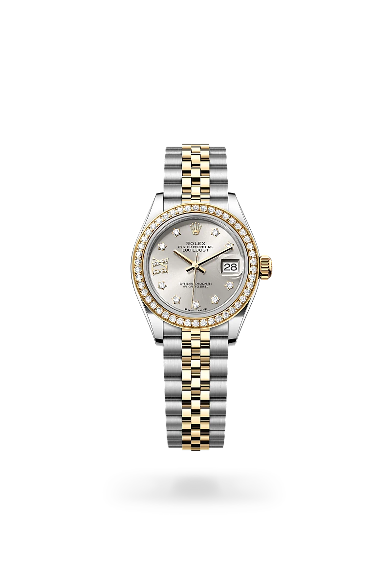 Rolex Lady-Datejust 腕錶 蠔式,28毫米,鑽石、黃金及蠔式鋼,M279383RBR-0003 | 永新鐘錶