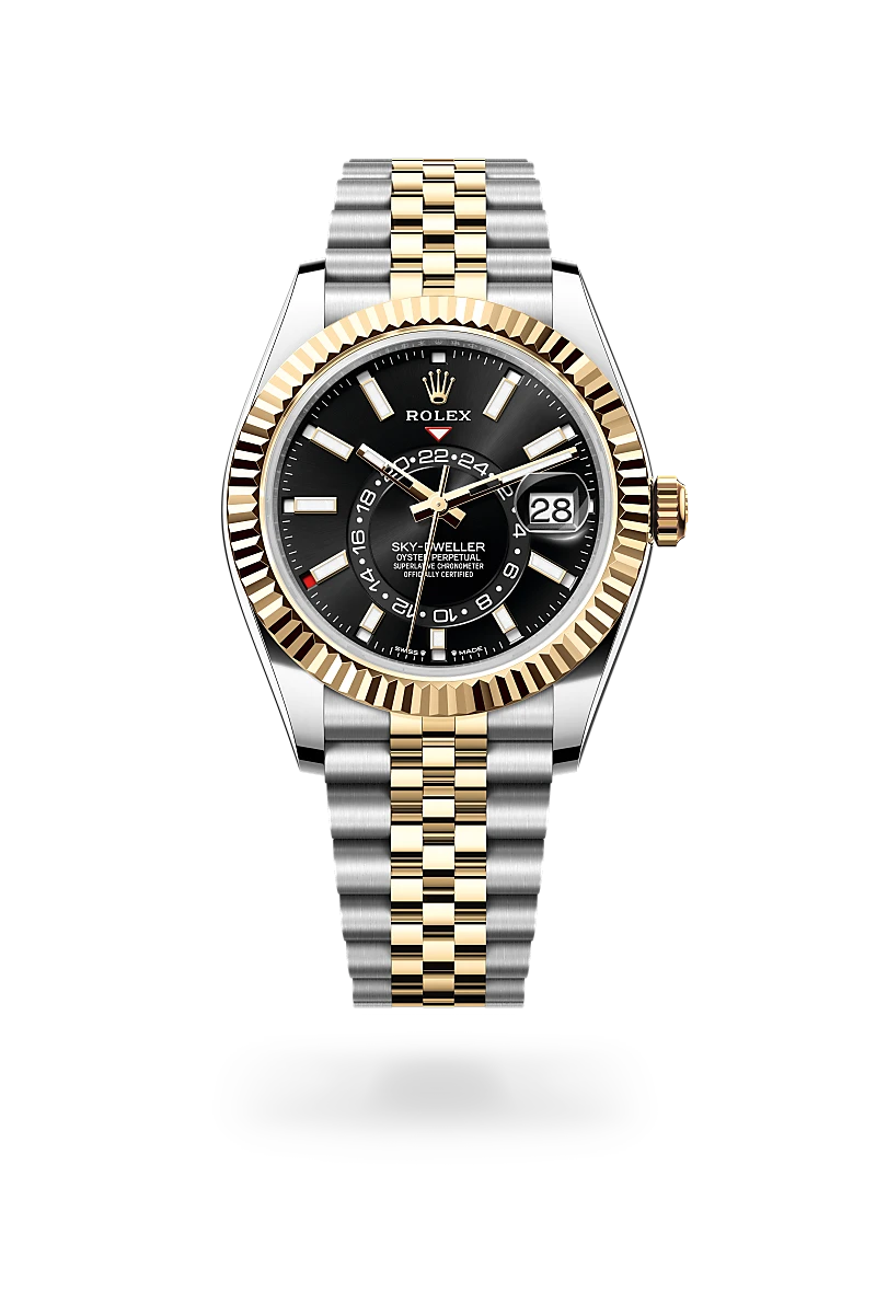 Rolex Sky-Dweller腕錶黃金鋼（蠔式鋼與黃金的組合）款，M336933-0004 | 永新鐘錶