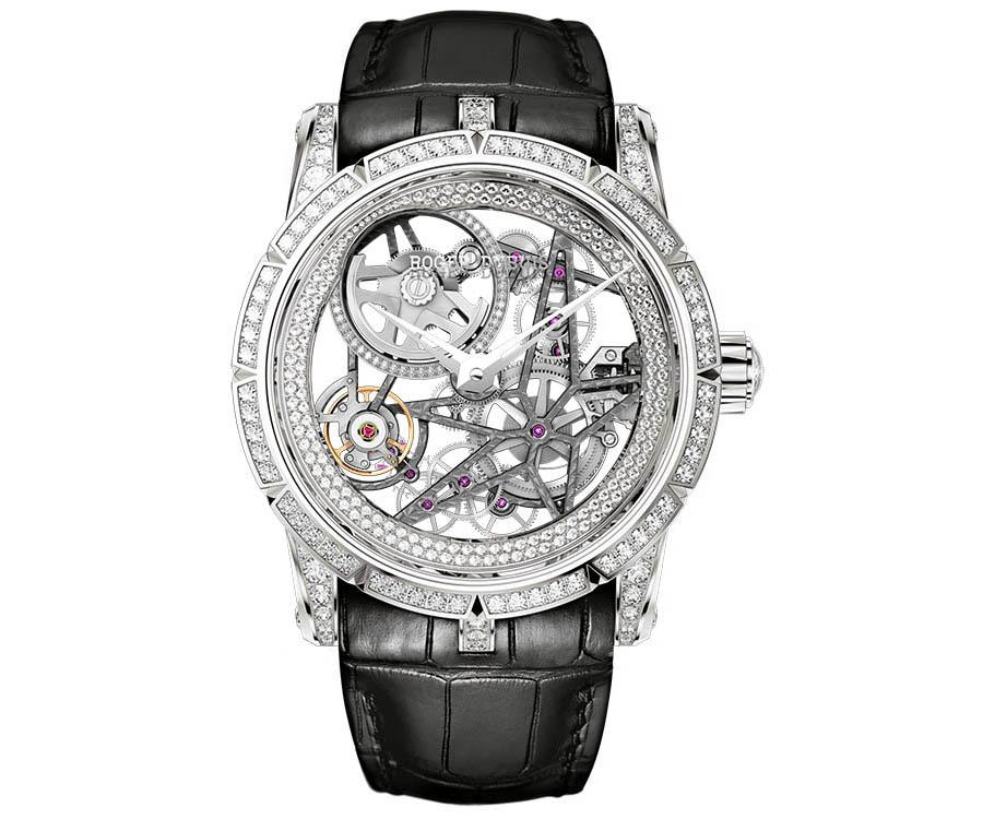 ROGER DUBUIS Excalibur鏤空自動腕錶
