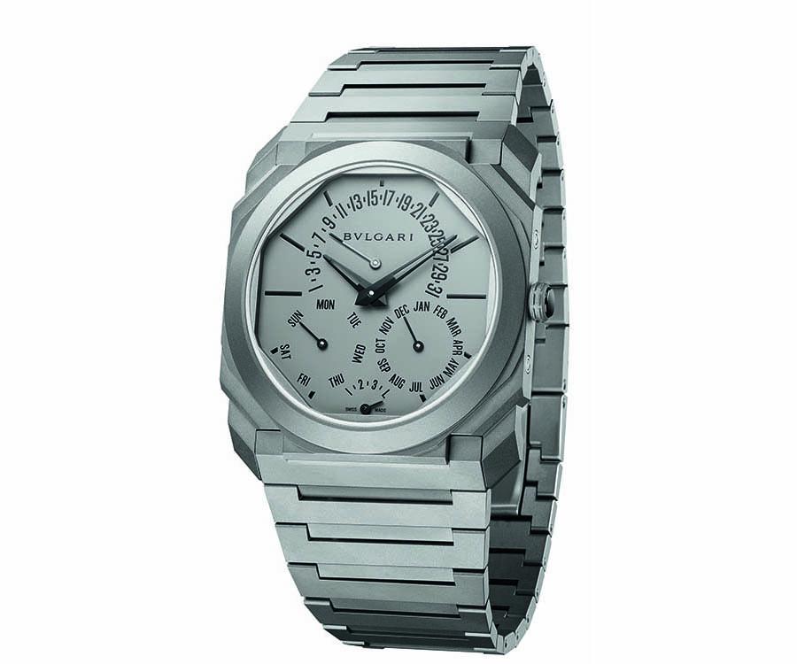 BVLGARI OCTO Finissimo Perpetual Calendar Titanium超薄萬年曆鈦金屬款