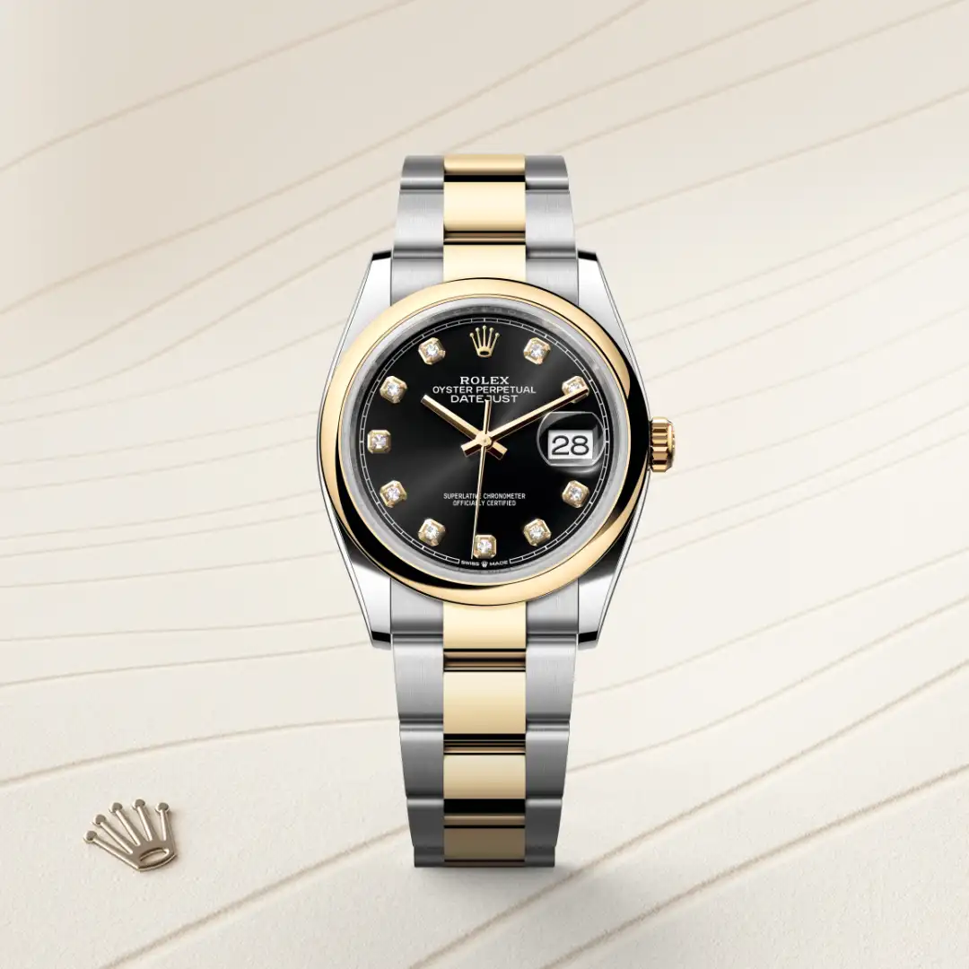 Rolex Datejust 36腕錶黃金鋼(蠔式鋼與黃金的組合)款,M126203-0022 - 永新鐘錶