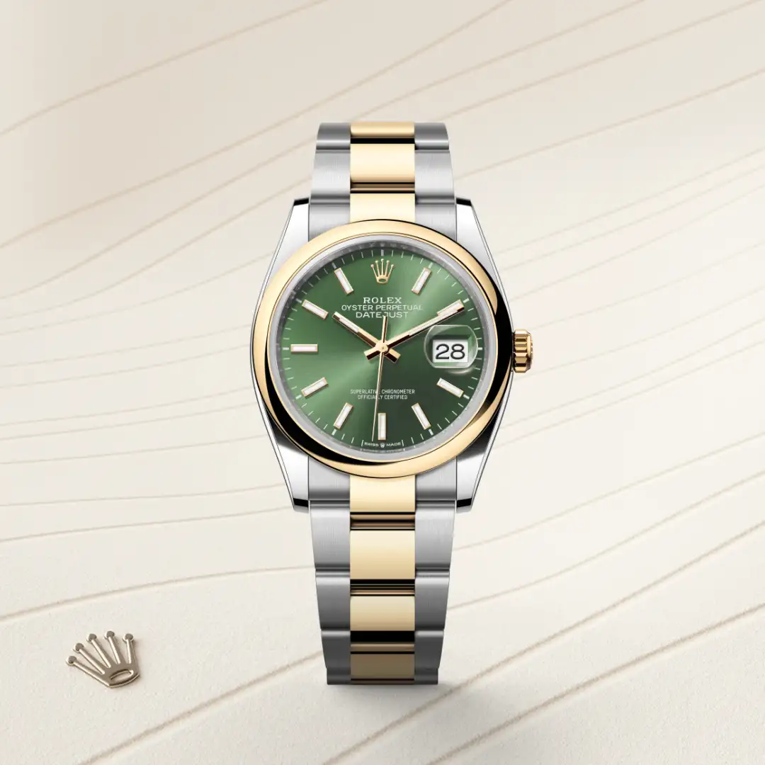 Rolex Datejust 36腕錶黃金鋼(蠔式鋼與黃金的組合)款,M126203-0058 - 永新鐘錶