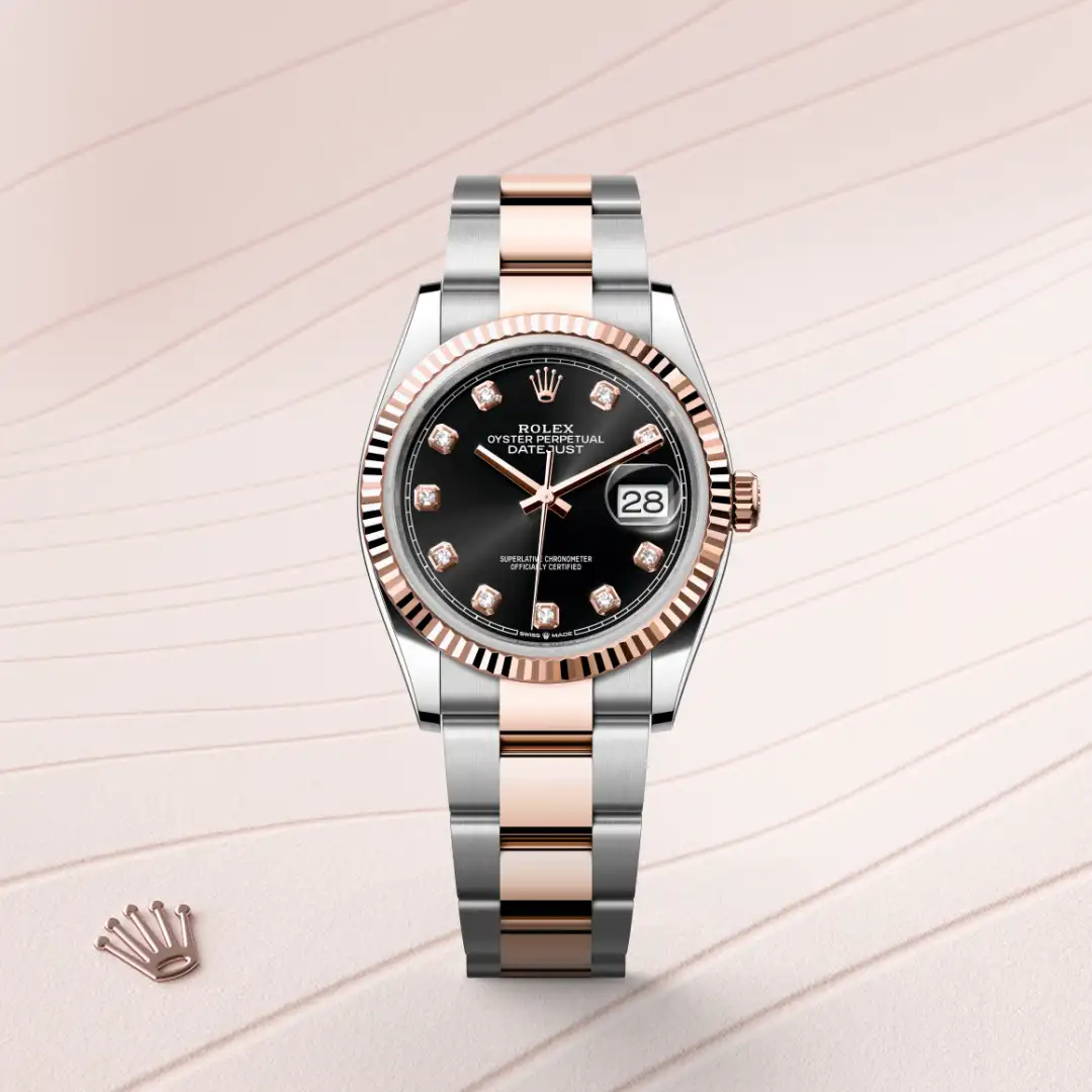Rolex Datejust 36腕錶永恒玫瑰金鋼（蠔式鋼與永恒玫瑰金的組合）款，M126231-0020 - 永新鐘錶