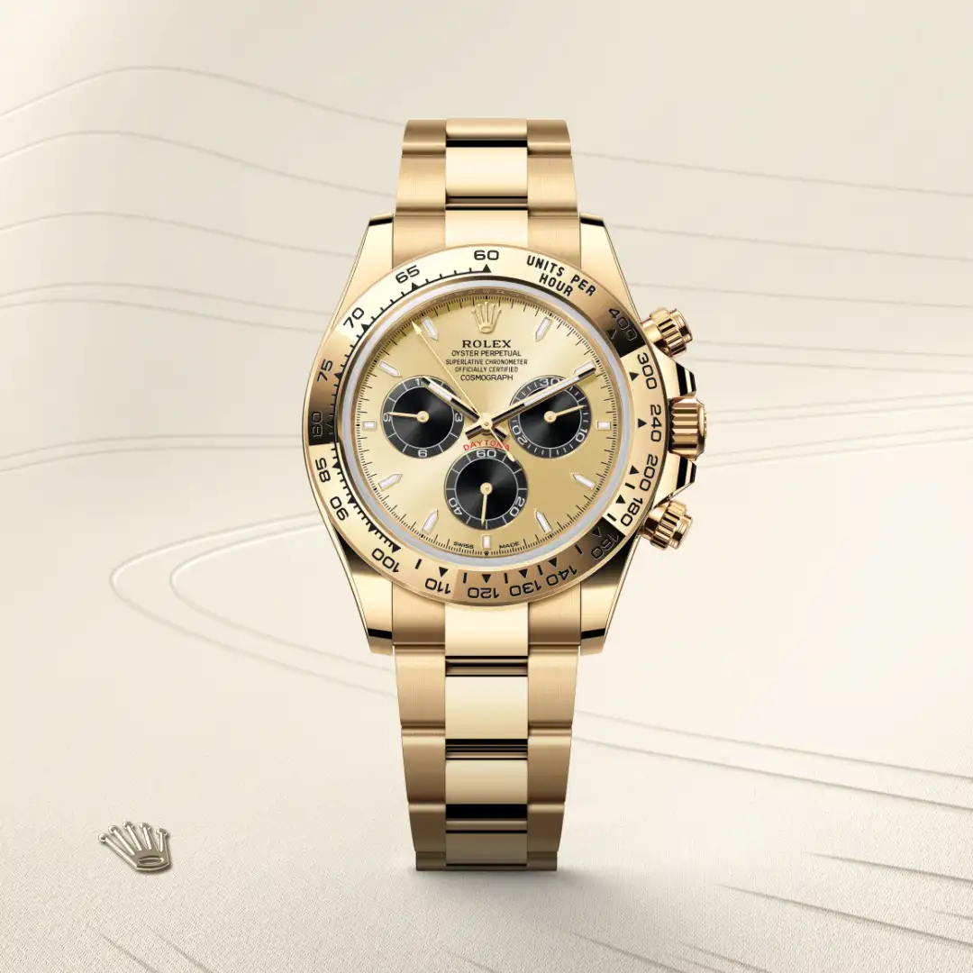 Rolex Cosmograph Daytona腕錶18K黃金款,M126508-0006 - 永新鐘錶
