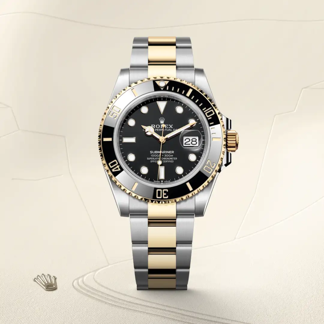 Rolex Submariner Date腕錶黃金鋼(蠔式鋼與黃金的組合)款,M126613LN-0002 - 永新鐘錶