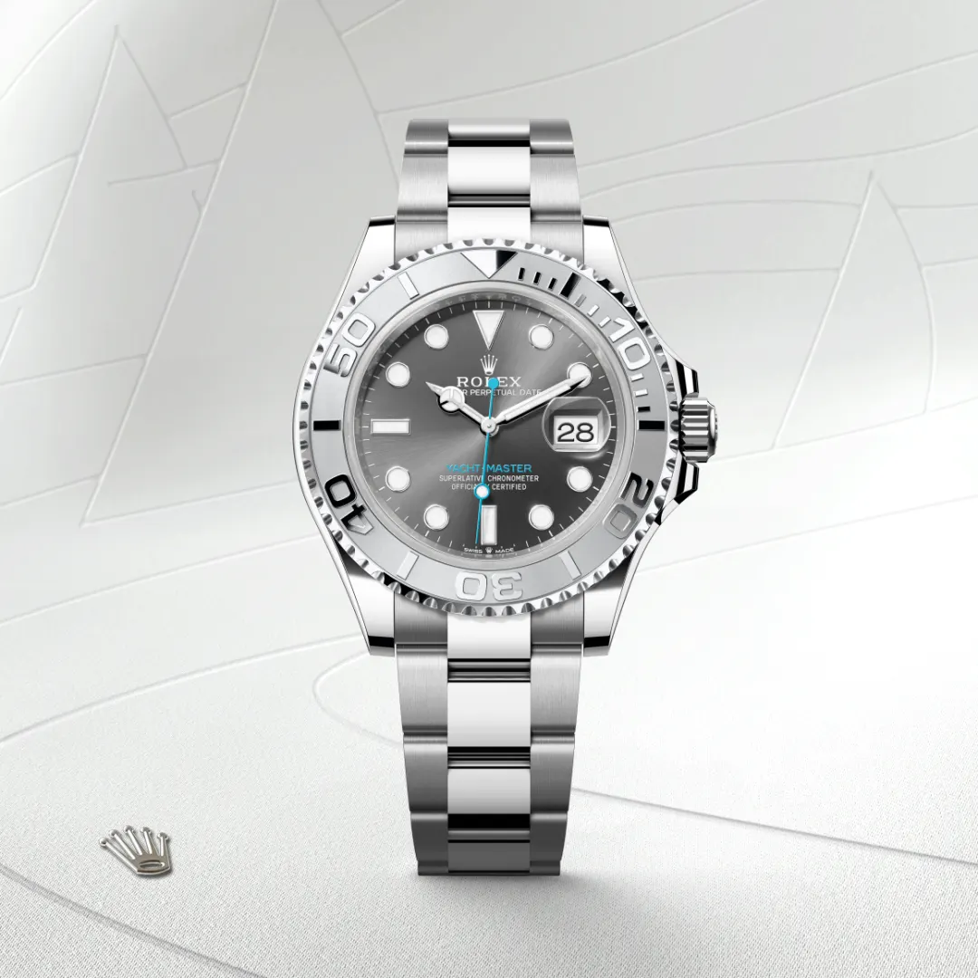 Rolex Yacht-Master 40腕錶鉑金鋼（蠔式鋼與鉑金的組合）款，M126622-0001 - 永新鐘錶