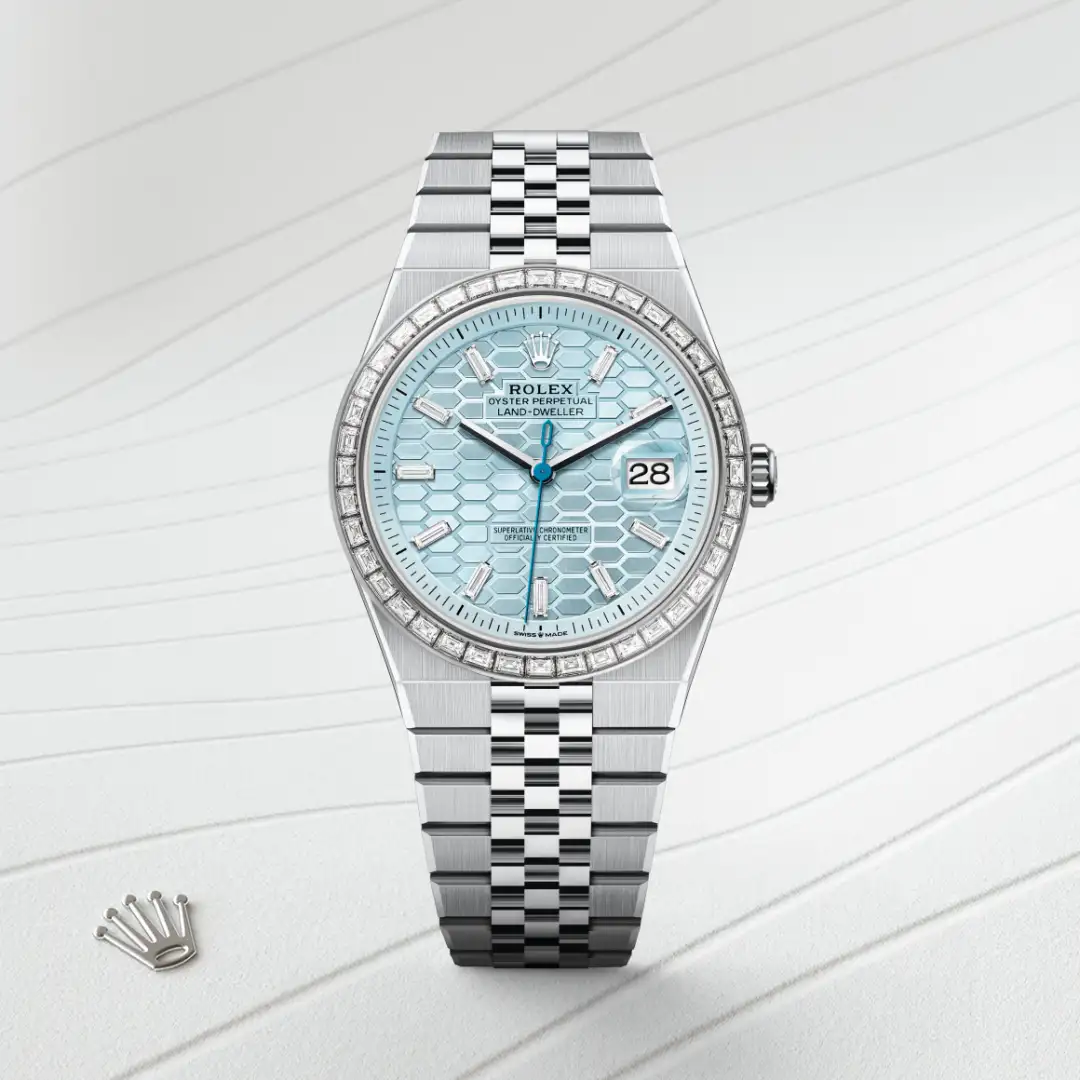 Rolex Land-Dweller 40腕錶鉑金款,M127386TBR-0001 - 永新鐘錶