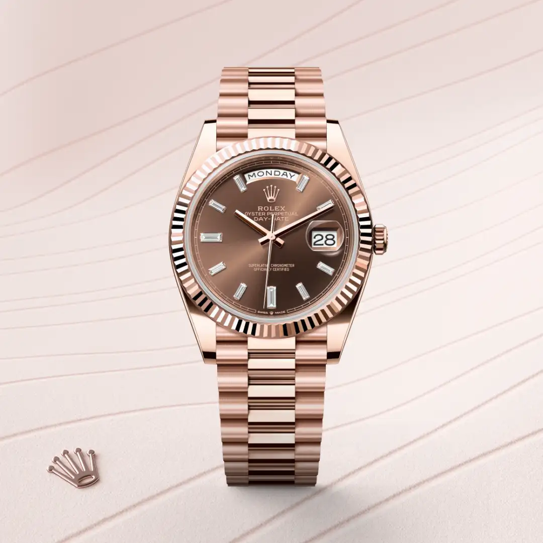 Rolex Day-Date 40腕錶18K永恒玫瑰金款,M228235-0003 - 永新鐘錶