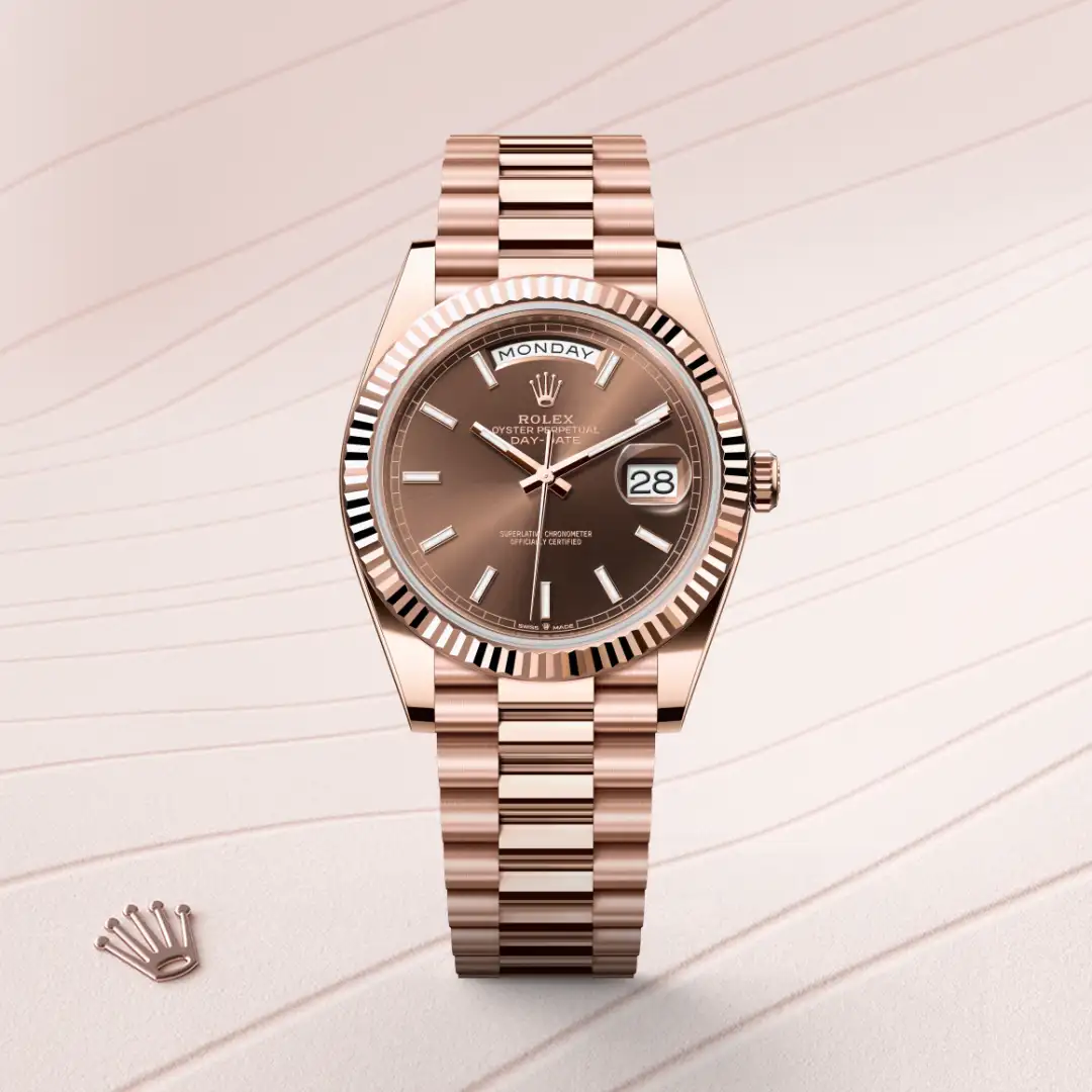 Rolex Day-Date 40腕錶18K永恒玫瑰金款,M228235-0053 - 永新鐘錶