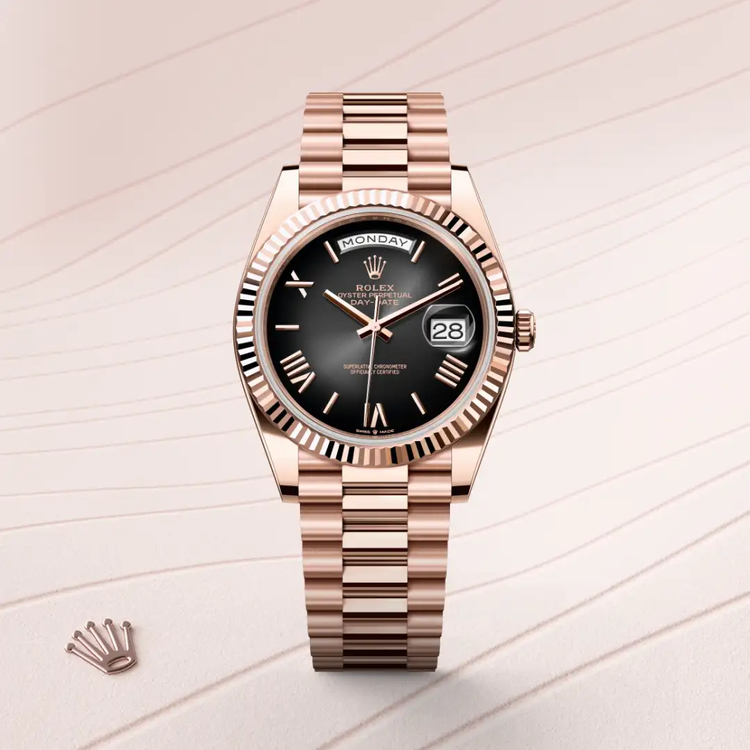 Rolex Day-Date 40腕錶18K永恒玫瑰金款，M228235-0055 - 永新鐘錶