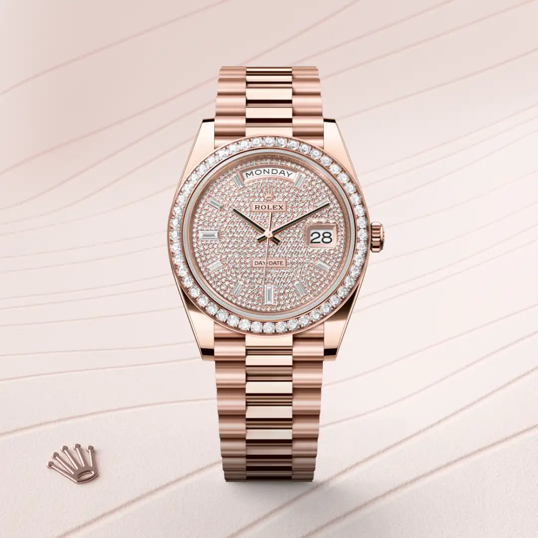 Rolex Day-Date 40腕錶18K永恒玫瑰金款,M228345RBR-0002 - 永新鐘錶